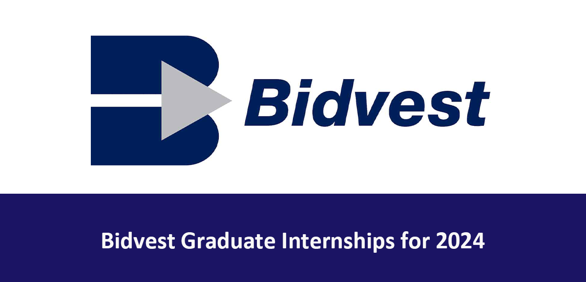 Bidvest Graduate Temporary positions for 2024 SA YOUTH JOBS