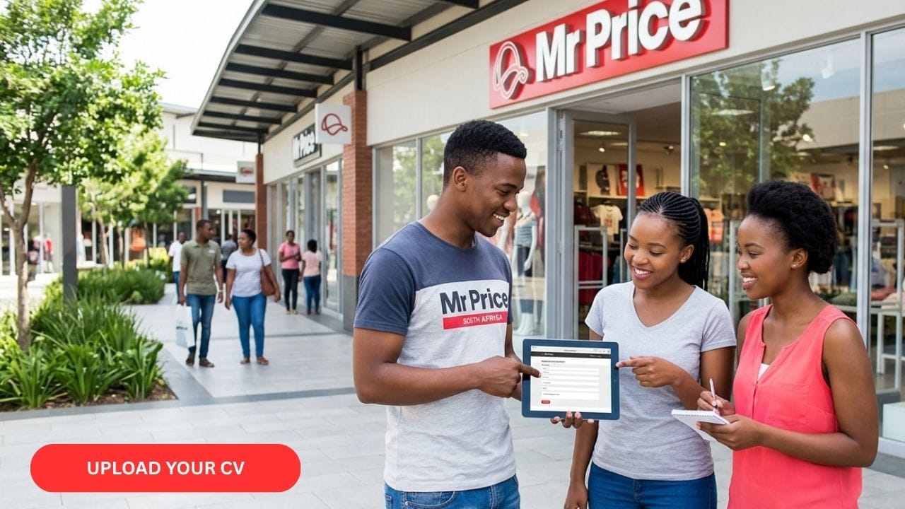 How to register my CV at Mr Price